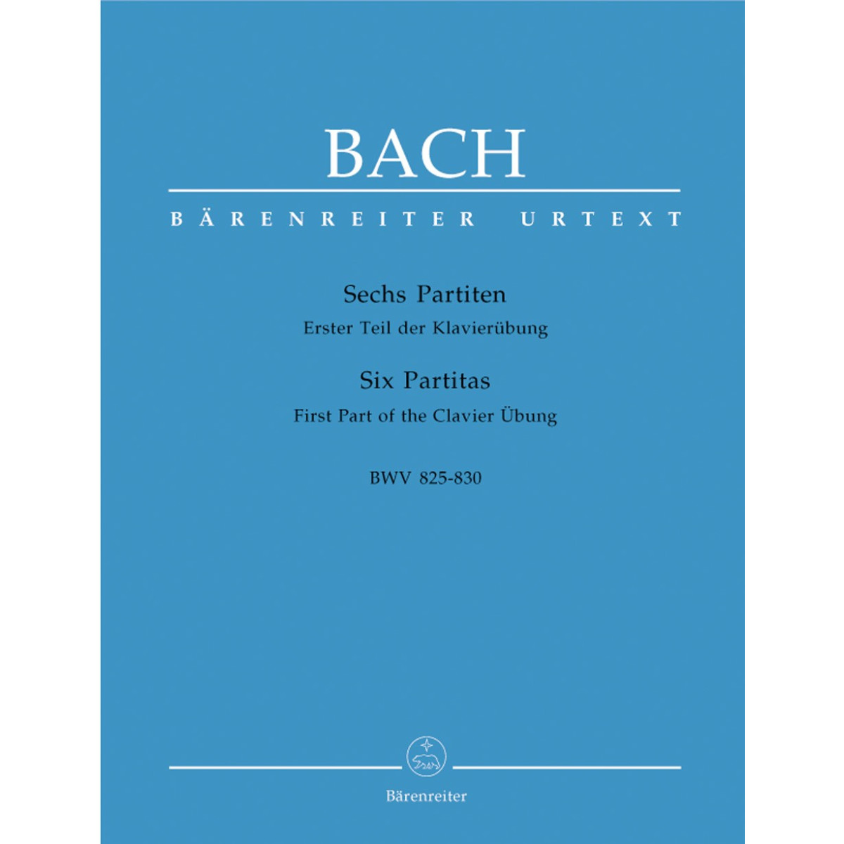 Six Partitas Urtext Bwv 825-830