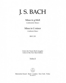 Mass in G minor BWV 235...