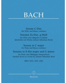 Three Sonatas For Flute And...