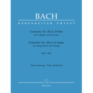 JS Bach : Concerto Pour Clavier En Ré Majeur BWV 1054