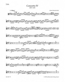 Concerto for Keyboard No.4...