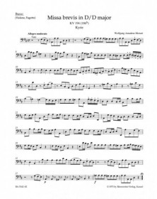 Missa brevis in D major K.194