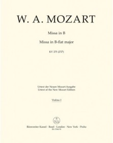 Missa Brevis In B Flat K. 275