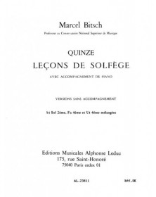 15 Lecons de Solfege 3 Cles...