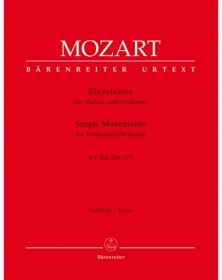 Single Movements K261 K269...