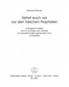 Sehet euch vor vor den...