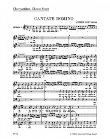 Cantate domino - Lobsinget...