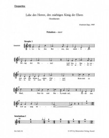 Lobe den Herren, den...