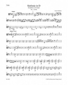 Symphony No.1 In D - D 82