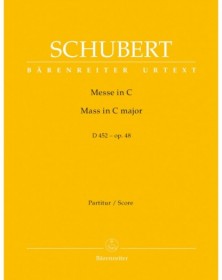 Mass In C Major D 452 Score