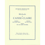 Delécluse : Méthode de Caisse Claire - éditions Alphonse Leduc