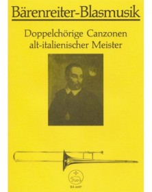 Doppelchorige Canzonen...