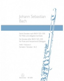 Sechs Sonaten nach BWV...