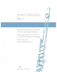 Sechs Sonaten nach BWV...