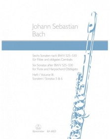 Sechs Sonaten nach BWV...