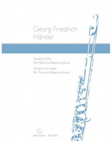 Sonata for Flute and Basso...