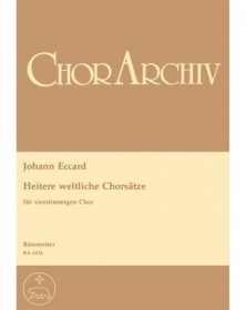 Heitere weltliche Chorsatze...