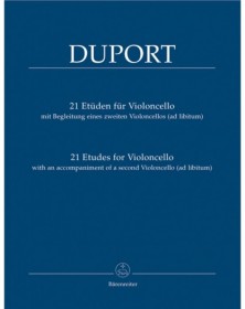 21 Etudes for Violoncello