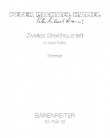 Streichquartett in zwei Teilen
