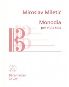 Monodia per Viola sola