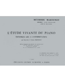 Martenot : Etude vivante 1 - préparatoire maître
