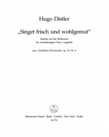 Singet frisch und wohlgemut
