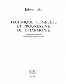 J. Falk : Technique complète et progressive de l'Harmonie (Corrigés)