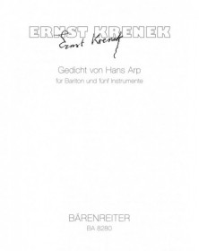 Gedicht von Hans Arp