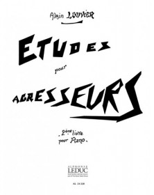 Alain Louvier: Etudes pour...