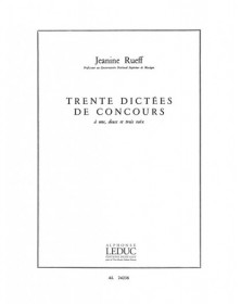 30 Dictees De Concours A 1