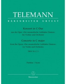 Violin Conc C maj TWV 51:C3...