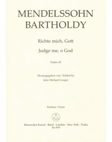Judge Me O God Op.78 Psalm...