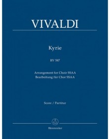 Kyrie RV 587 - SSAA