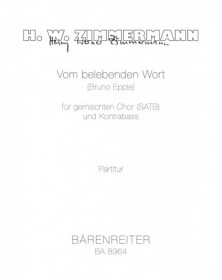 Vom belebenden Wort -Motet...