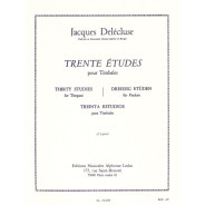 Jacques Delécluse : 30 Etudes pour Timbales Volume 2