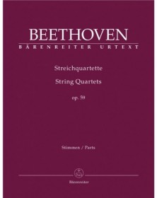 String Quartets Op. 59 Parts