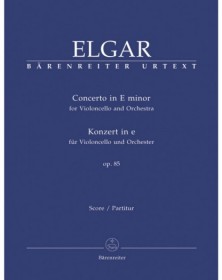 Edward Elgar : Concerto en mi mineur Op. 85 (Conducteur)
