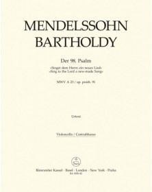 Der 98. Psalm - MWV A 23...