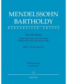Der 98. Psalm - MWV A 23...