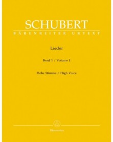 Lieder Volume 1 High Voice...
