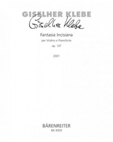 Fantasia Incisiana per Violino e Pianoforte