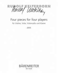 Four pieces for four players