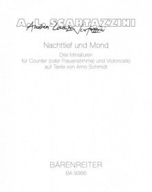 Nachttief und Mond