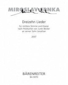 Dreizehn Lieder