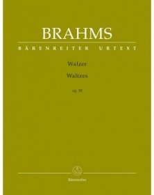 Waltzes Op.39 - Urtext