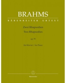 Two Rhapsodies For Piano...
