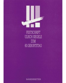 Festschrift Ulrich Siegele...