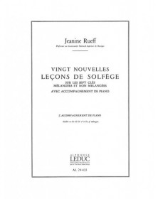 20 Nouvelles Leçons de solfège