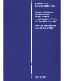 Denen Liebhabern, und...