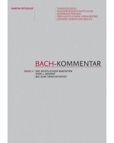Bach-Kommentar, Band II
